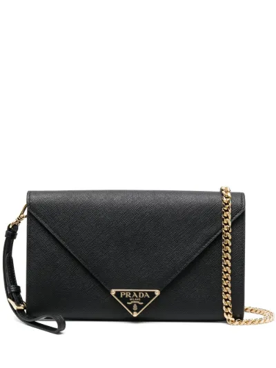 Prada Logo resbalar Envelope Crossbody