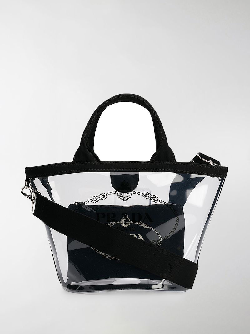 prada plexiglass bag