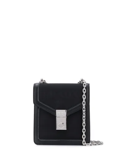 black flap crossbody bag