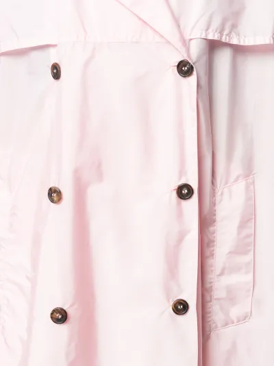Prada flared trench coat | Eraldo.com US