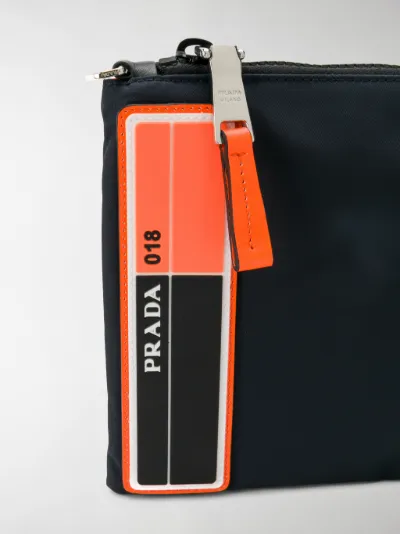 prada fluo clutch