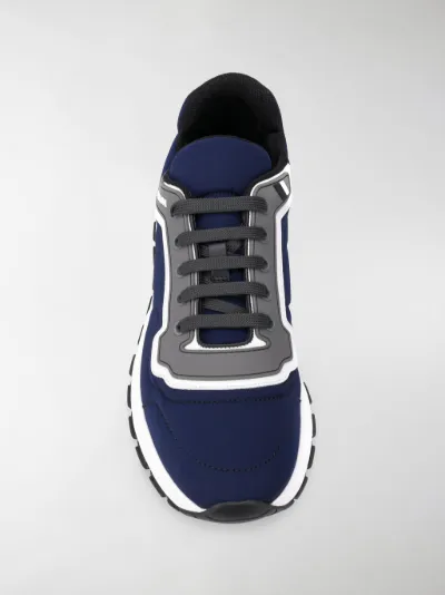 gabardine fabric sneakers