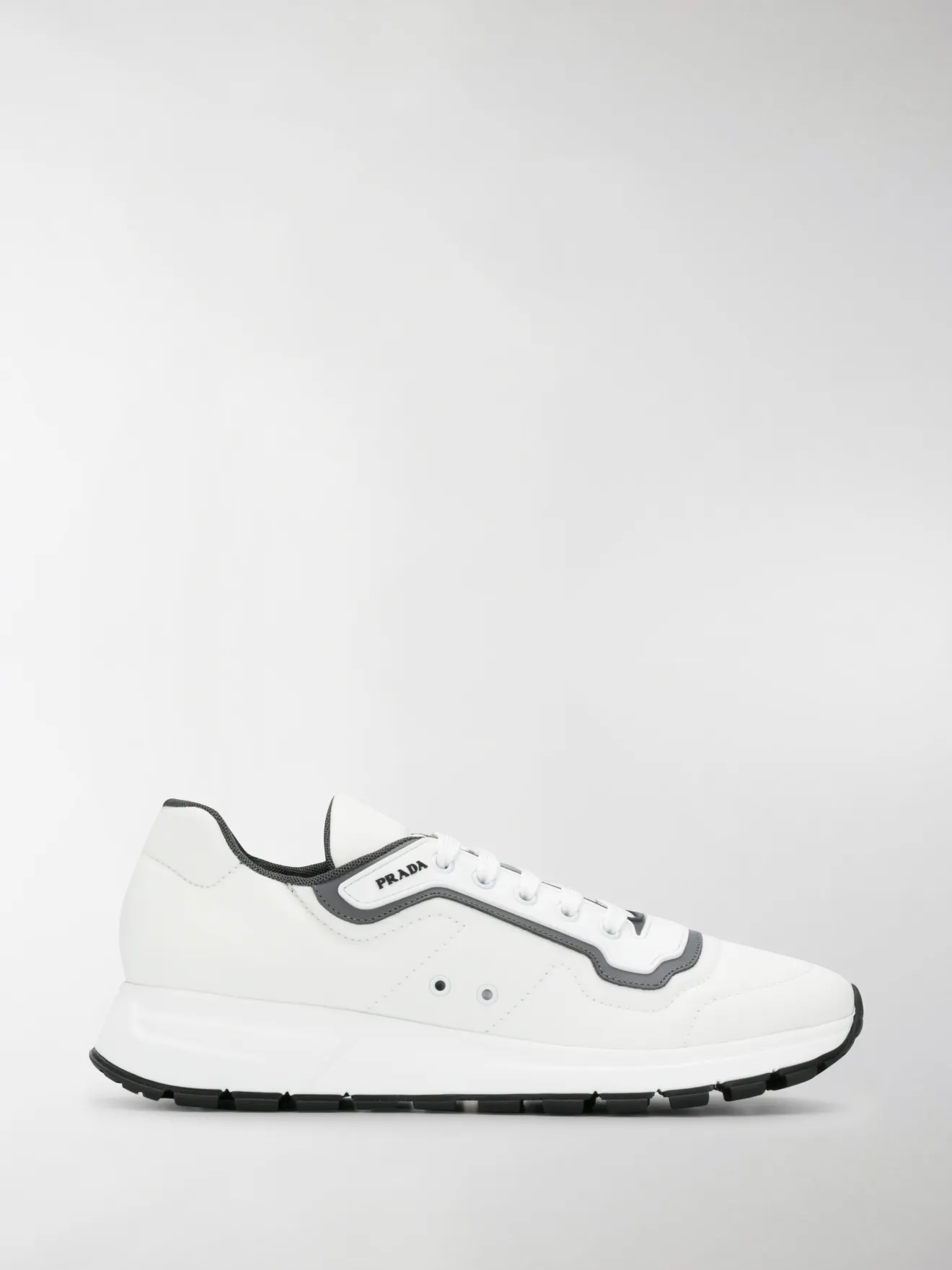 prada gabardine fabric sneakers