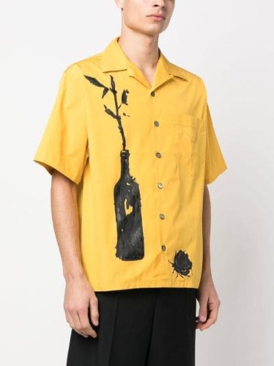 geometric-print bowling shirt | Prada | Eraldo.com AQ