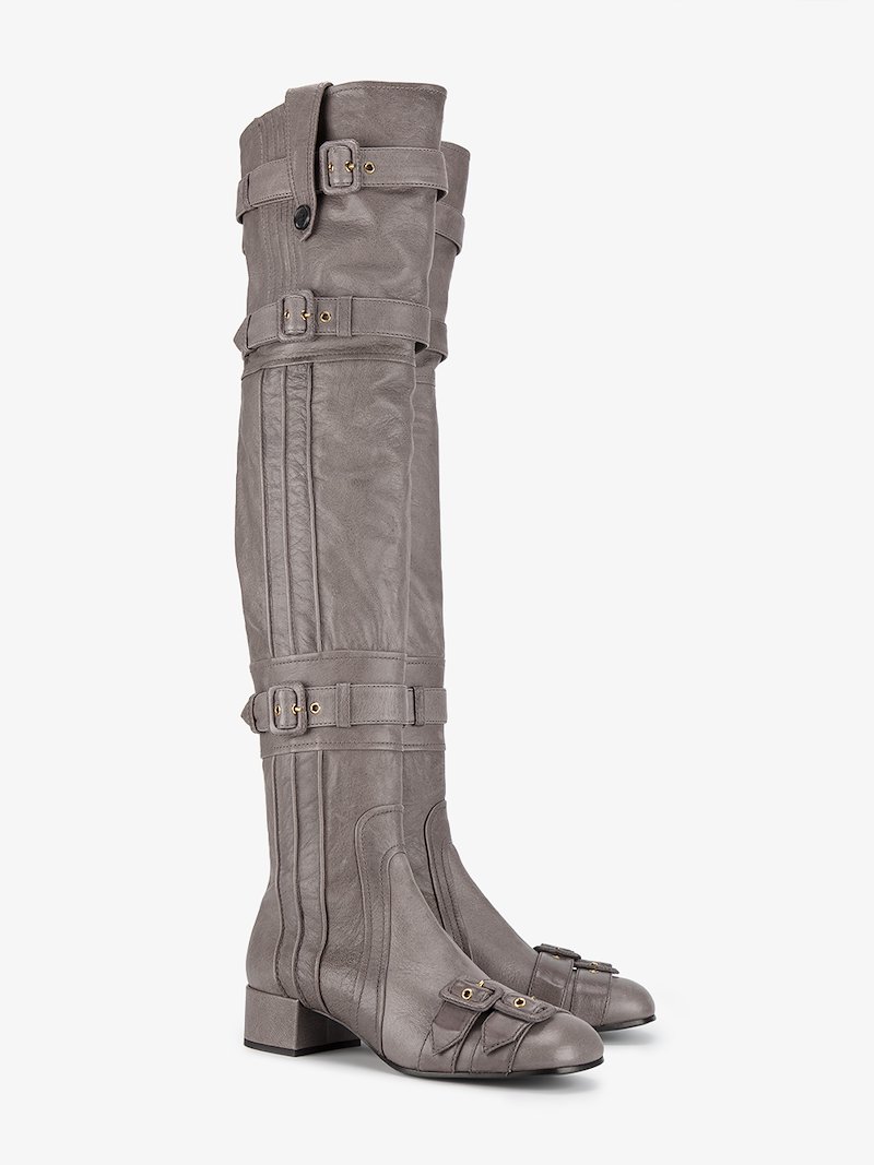 prada thigh boots