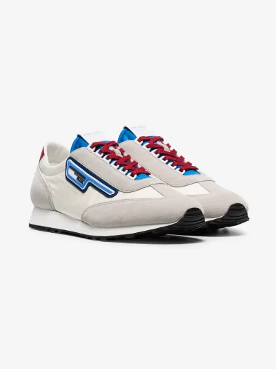 purple prada sneakers