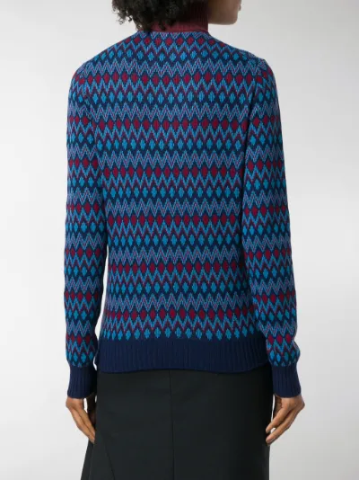 prada half zip sweater