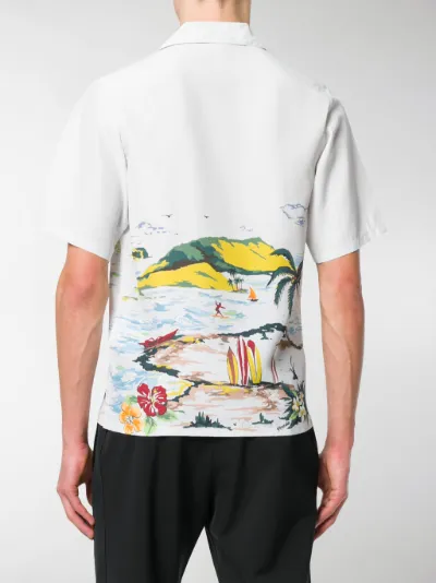 Prada Hawaiana short sleeve shirt 