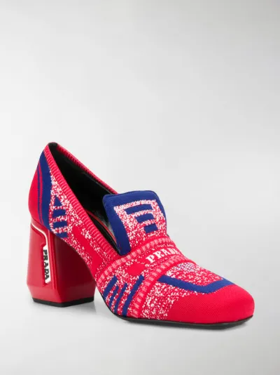 prada knit loafers