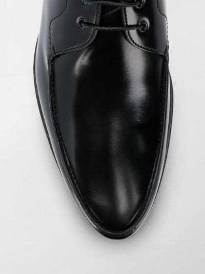 prada lace up derby shoes