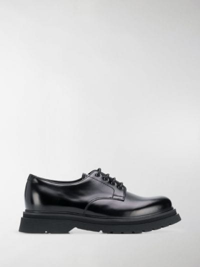 prada lace up derby shoes