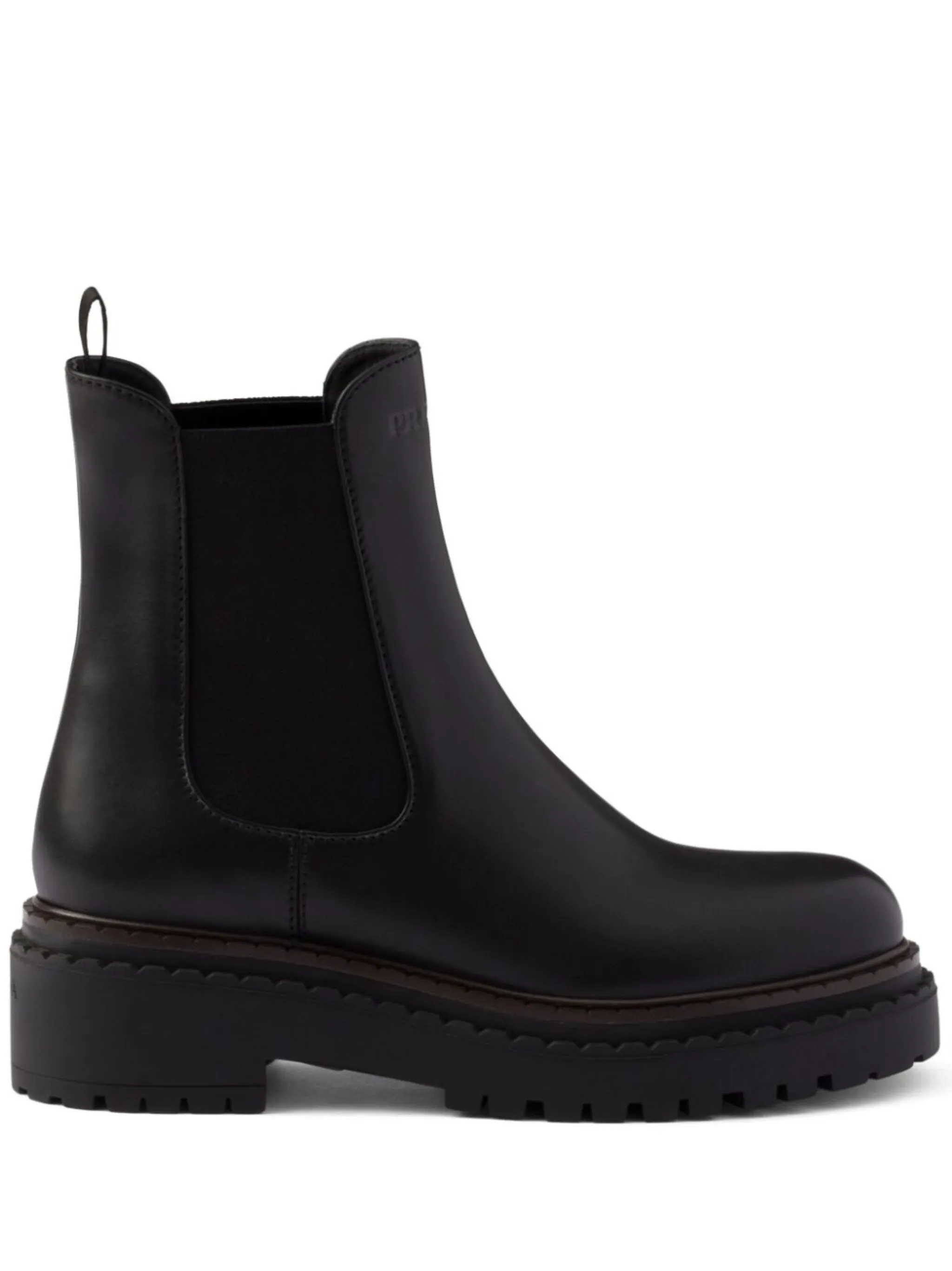 Prada white chelsea boots best sale