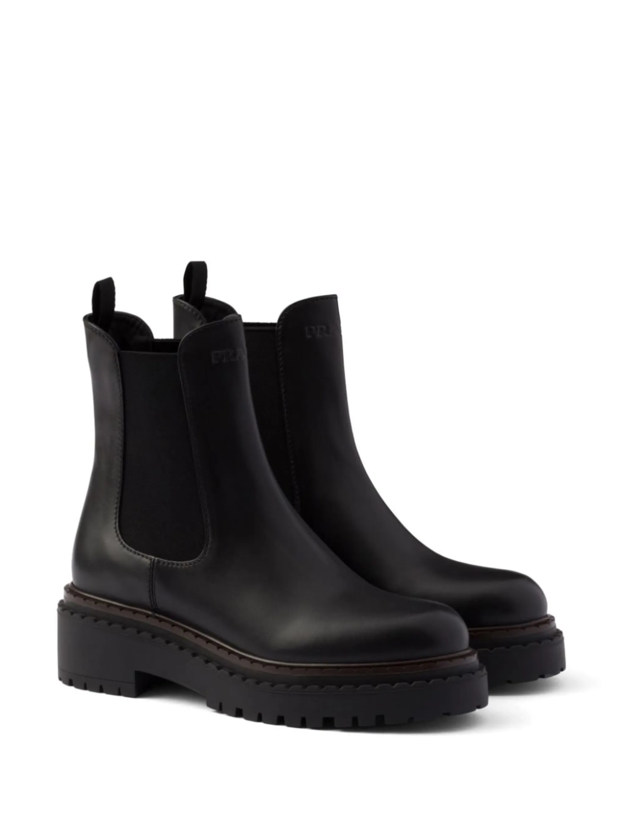 Prada leather Chelsea boots Eraldo PT