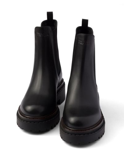 Prada leather Chelsea boots Eraldo FK