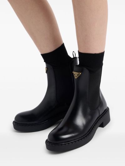 Prada leather Chelsea boots | Eraldo.com PH