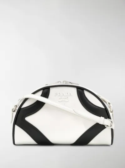 white bowling bag