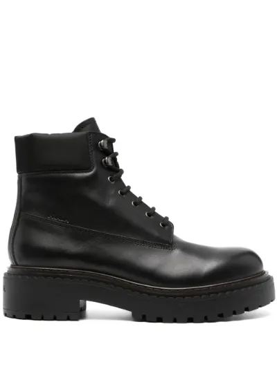 Prada leather work boots Eraldo FK