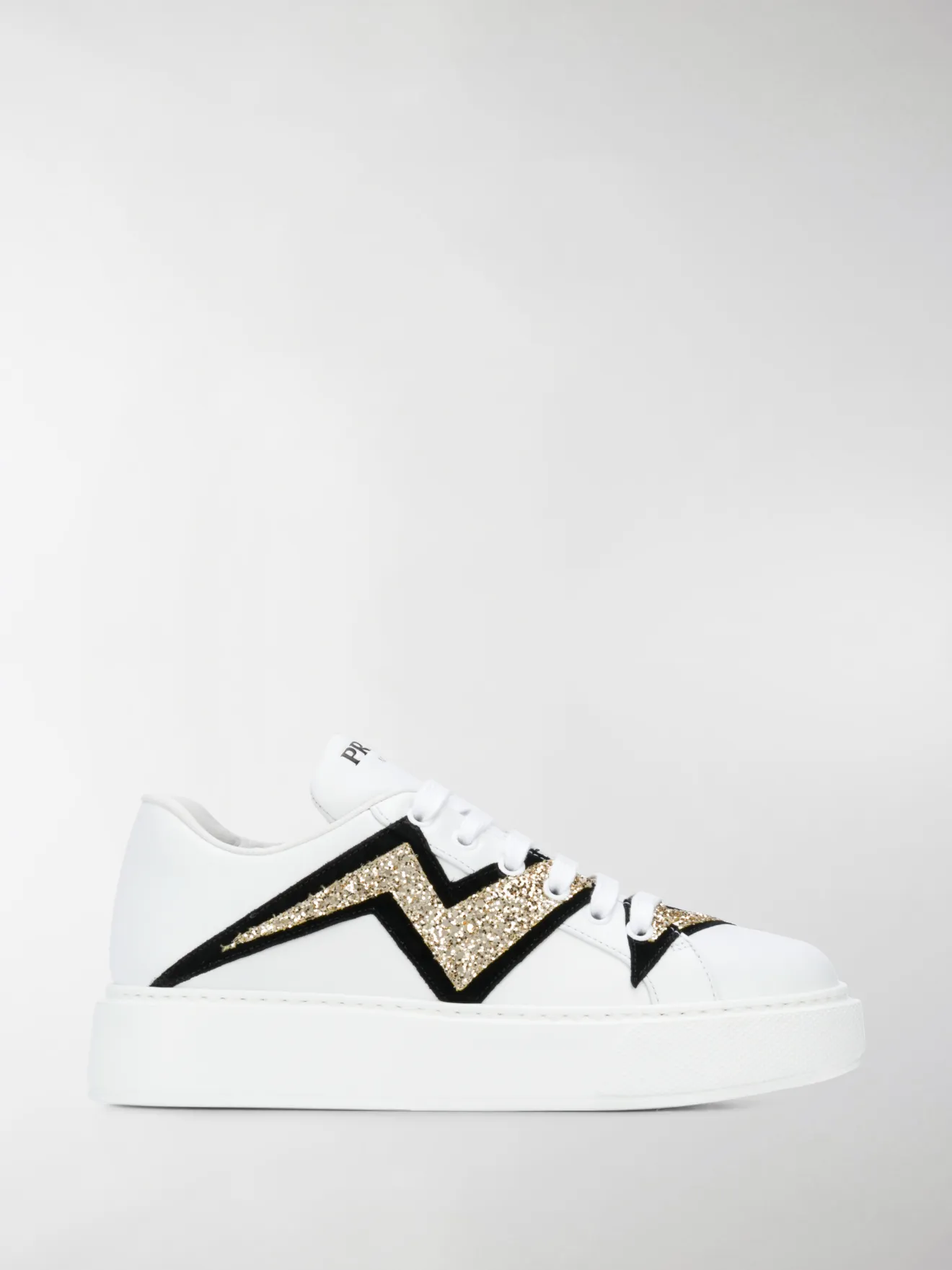 prada lightning bolt shoes