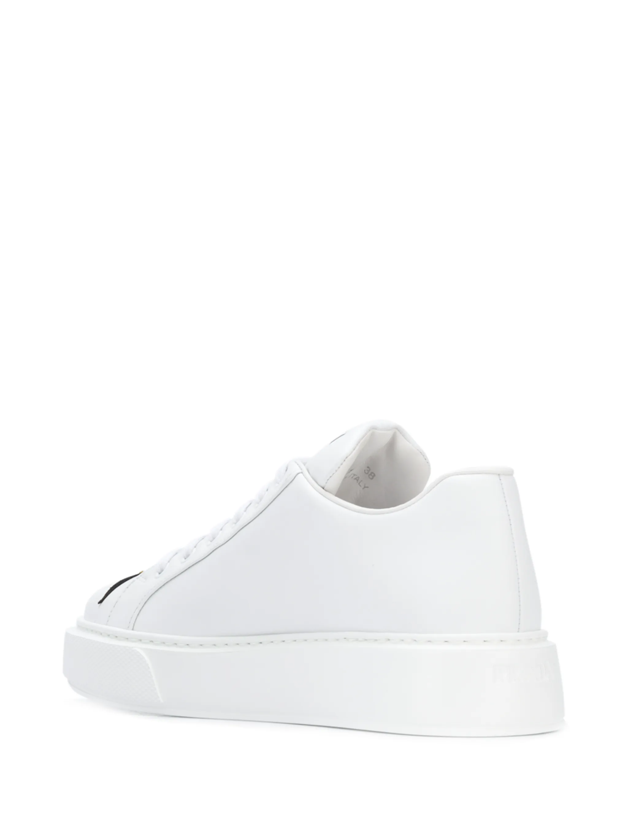 Prada lightning bolt low top sneakers Eraldo US