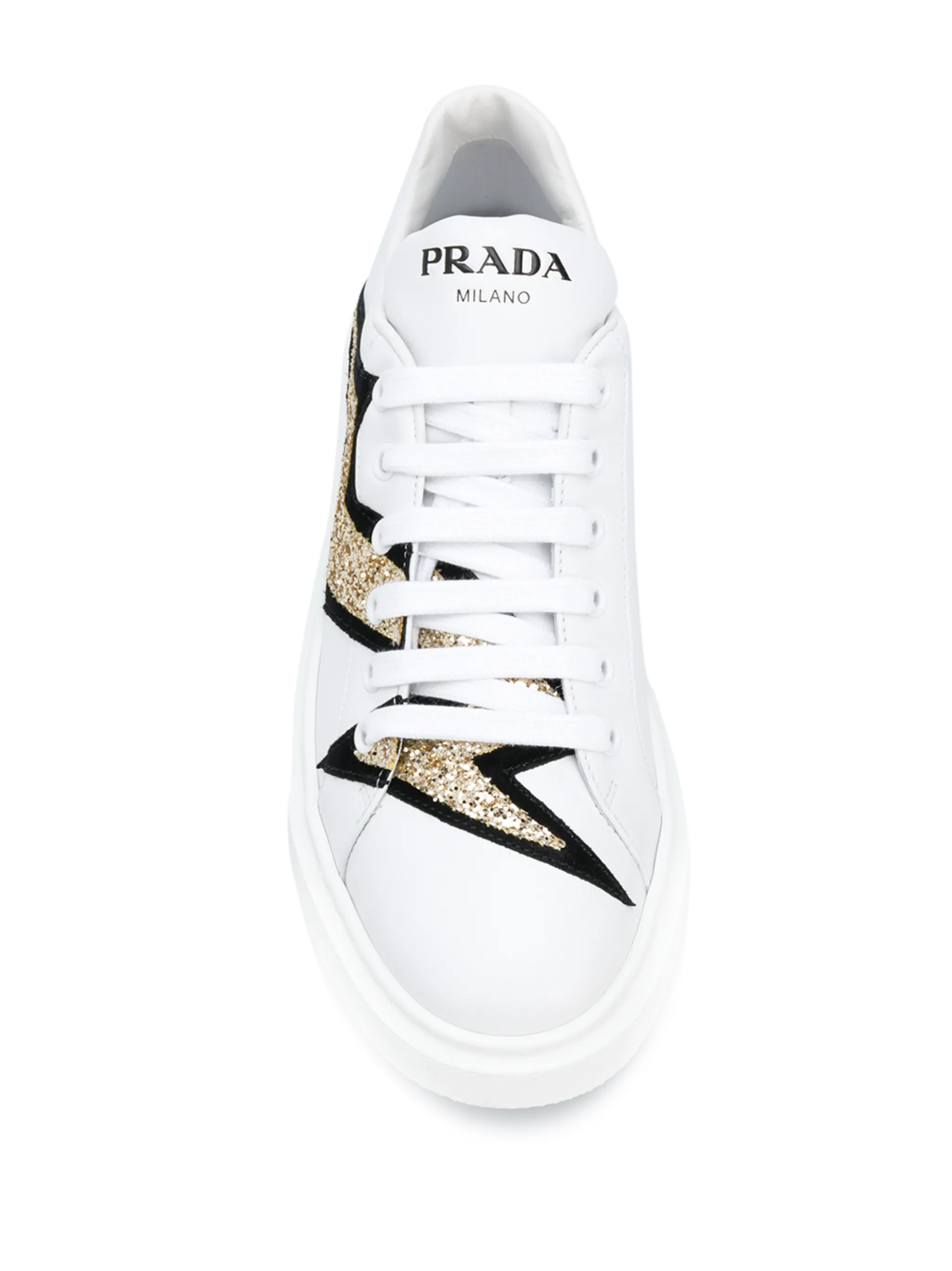 Prada lightning bolt shoes sale