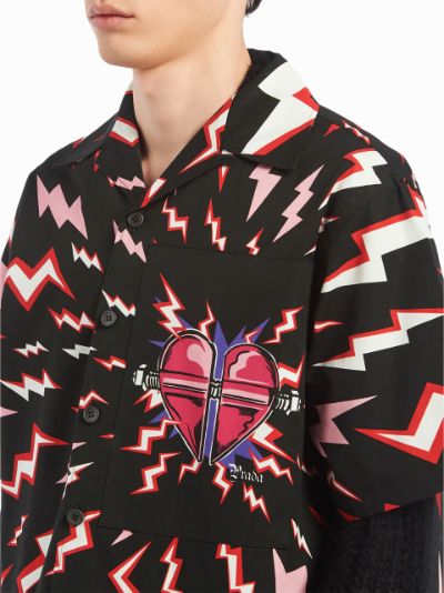 prada lightning bolt shirt