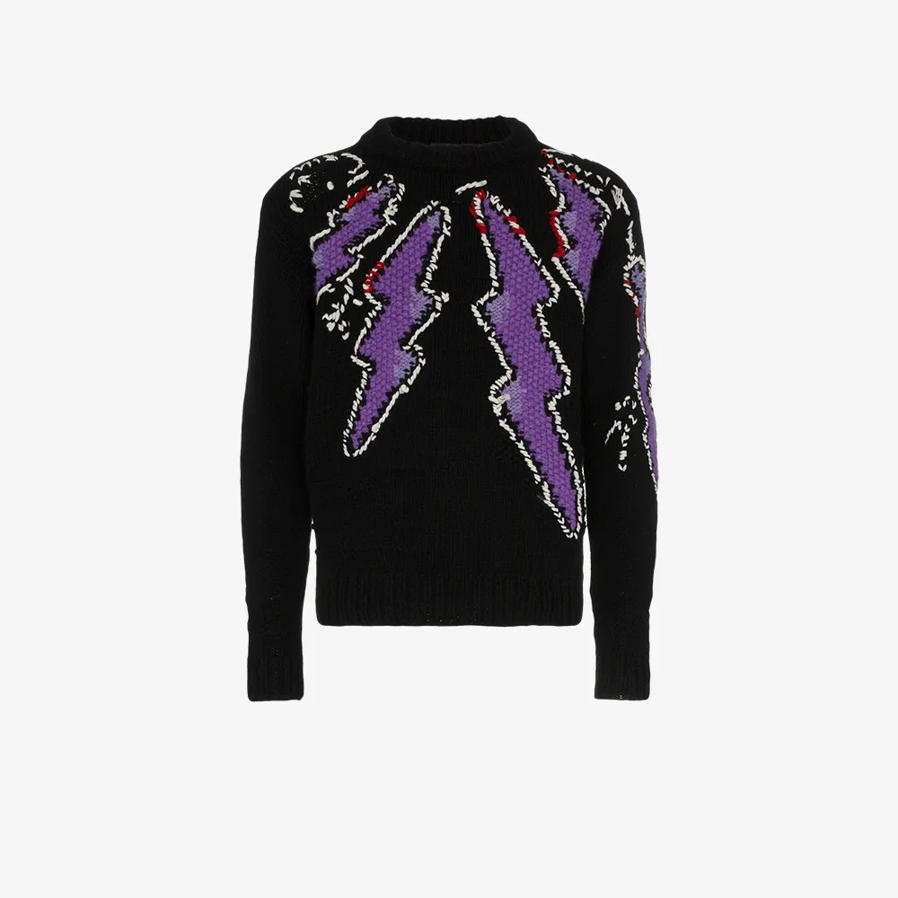 prada lightning bolt sneakers