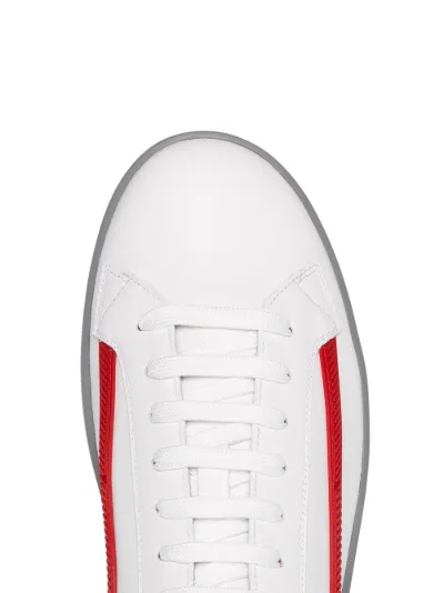 prada logo stripe sneaker