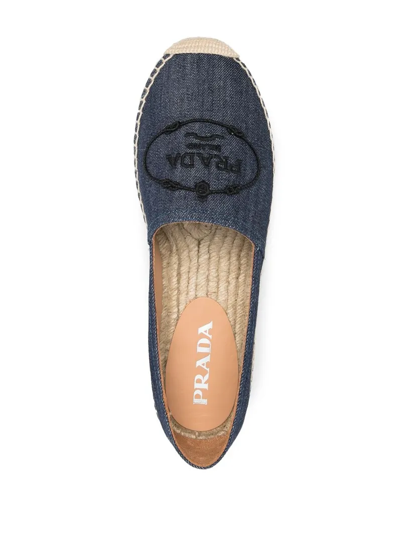 prada denim espadrilles