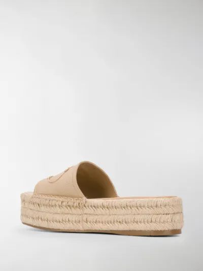 prada espadrille slides
