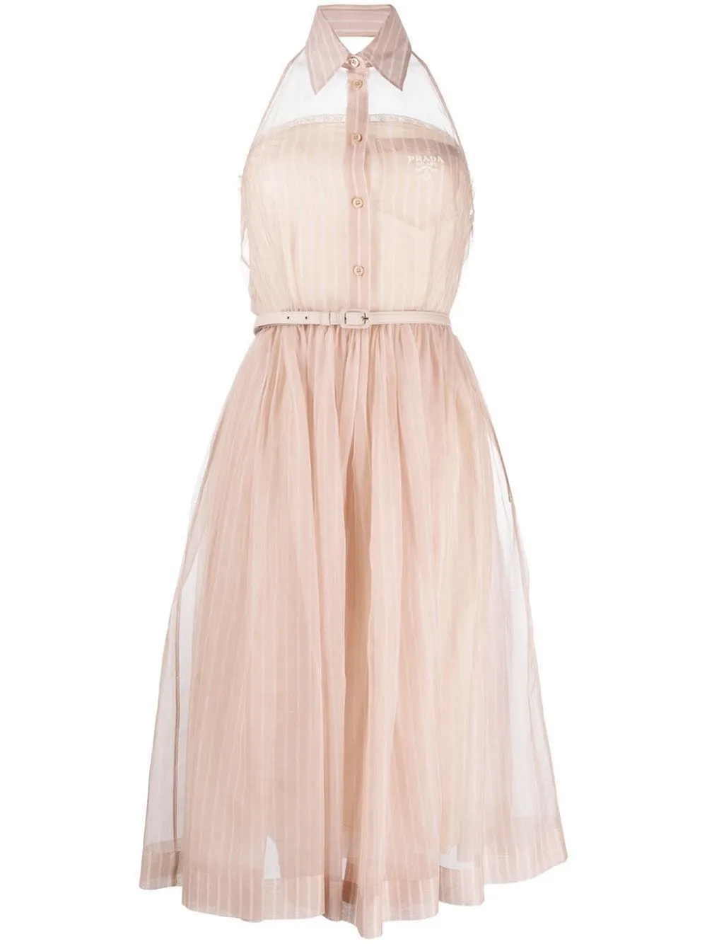 Prada organza dress best sale