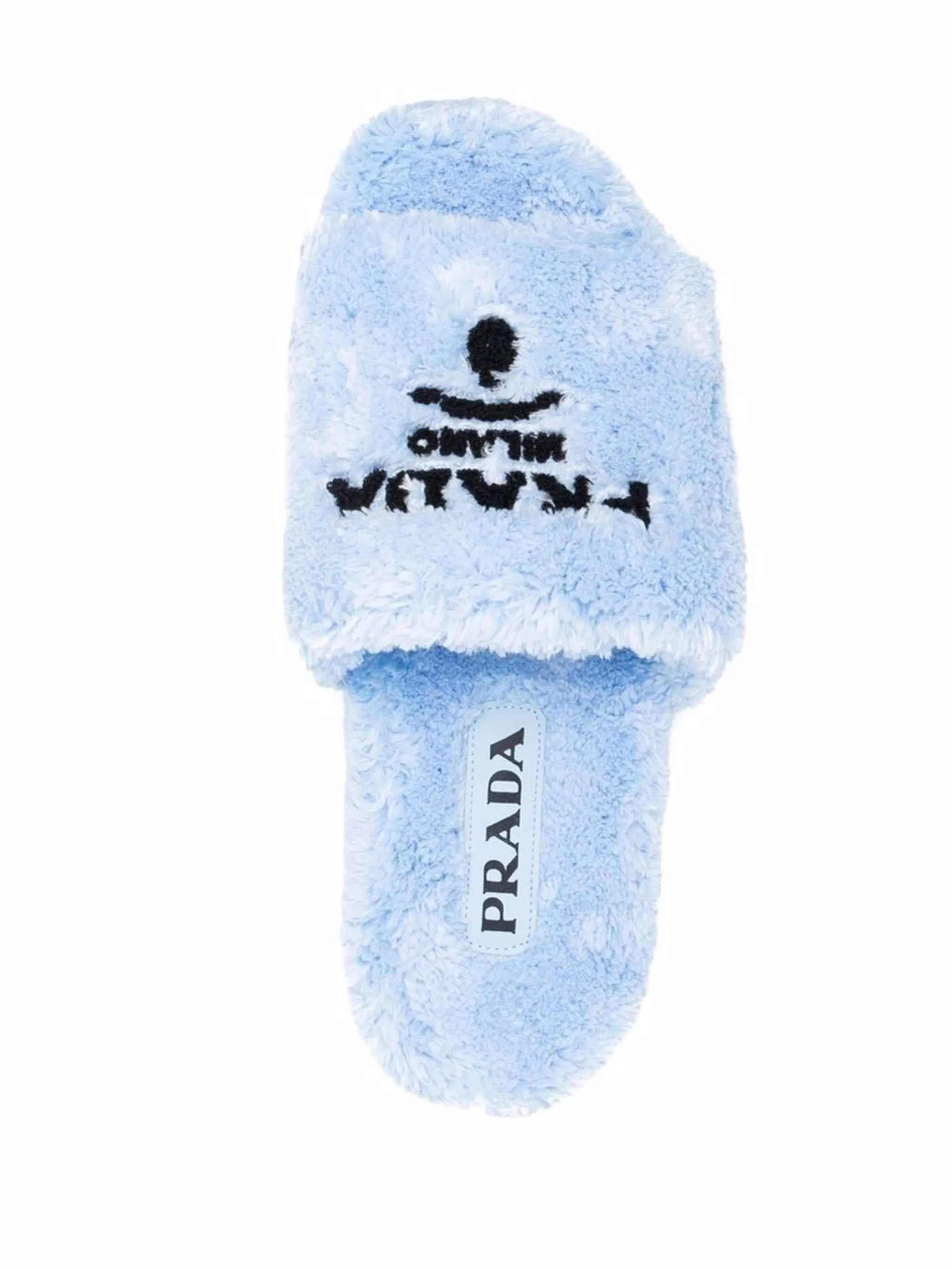 Sandals Prada Blue size 44 EU in Rubber - 49120947