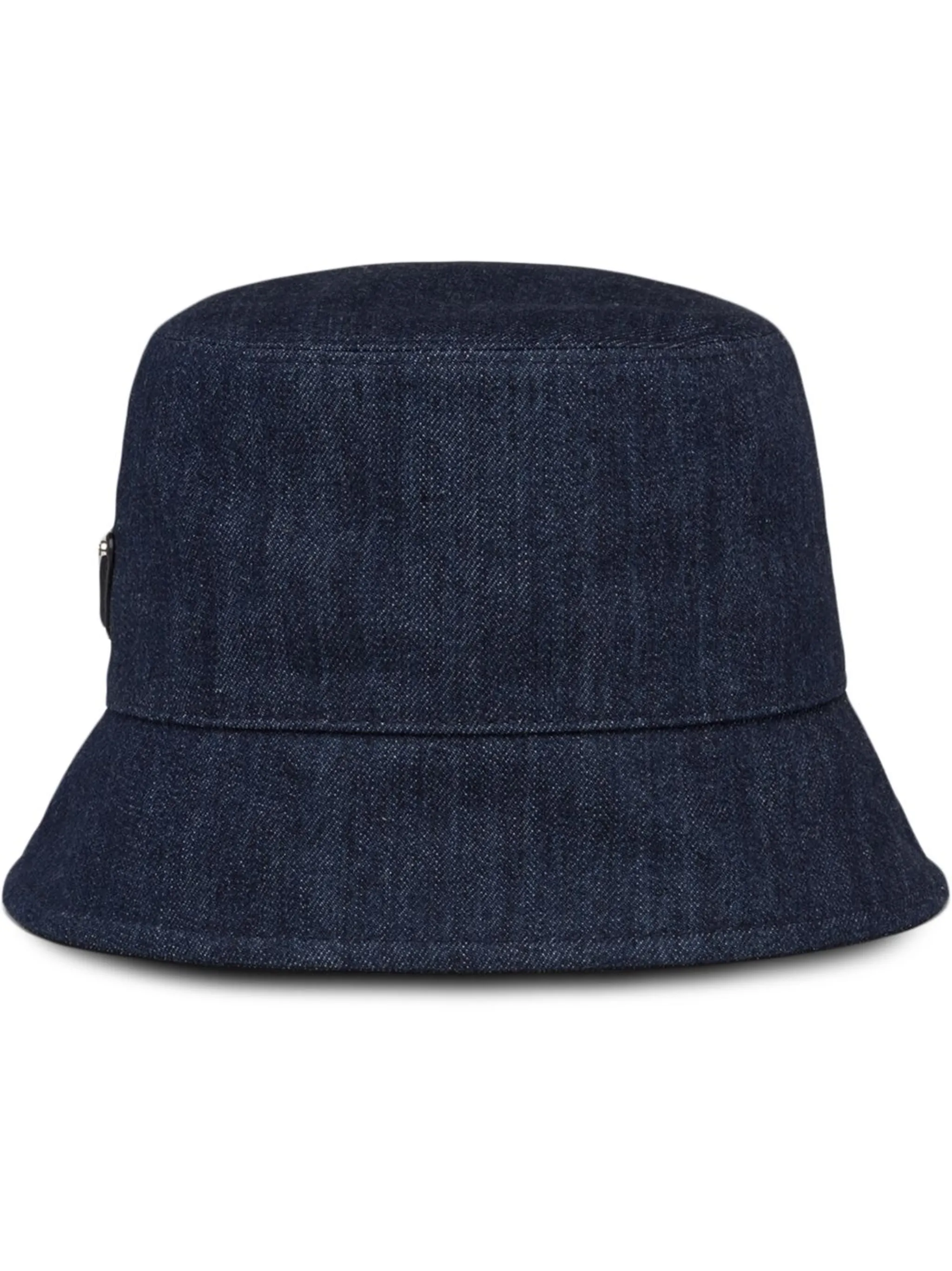 prada nylon bucket hat blue