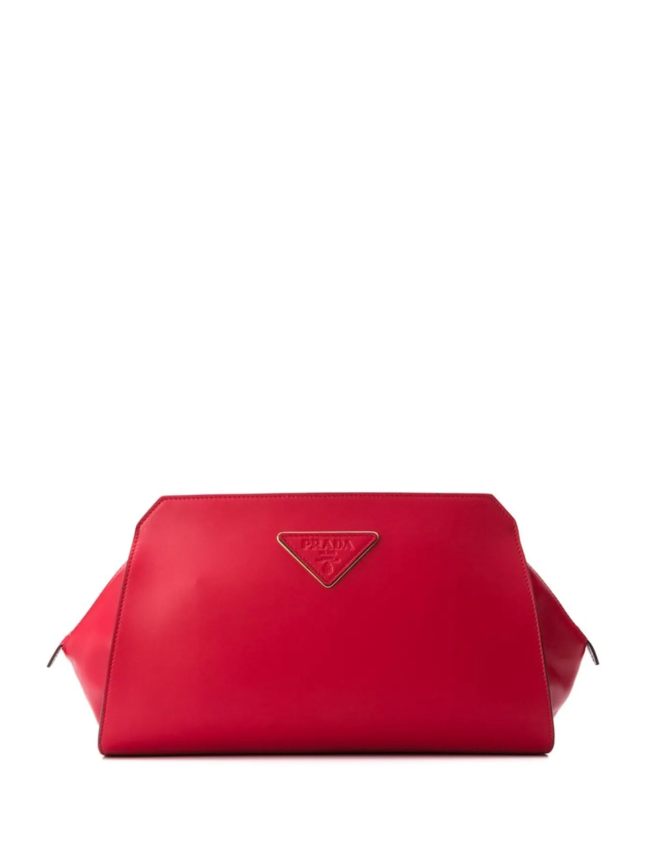 prada red clutch
