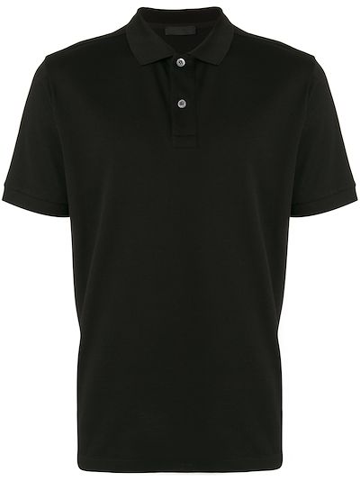 logo patch polo shirt | Prada | Eraldo.com