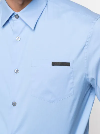 prada collar shirt