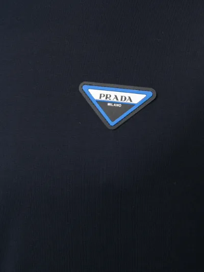 prada logo patch