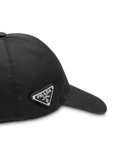 prada logo baseball cap