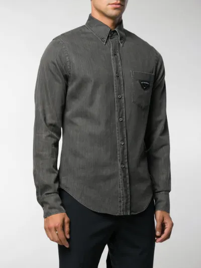 prada black shirt