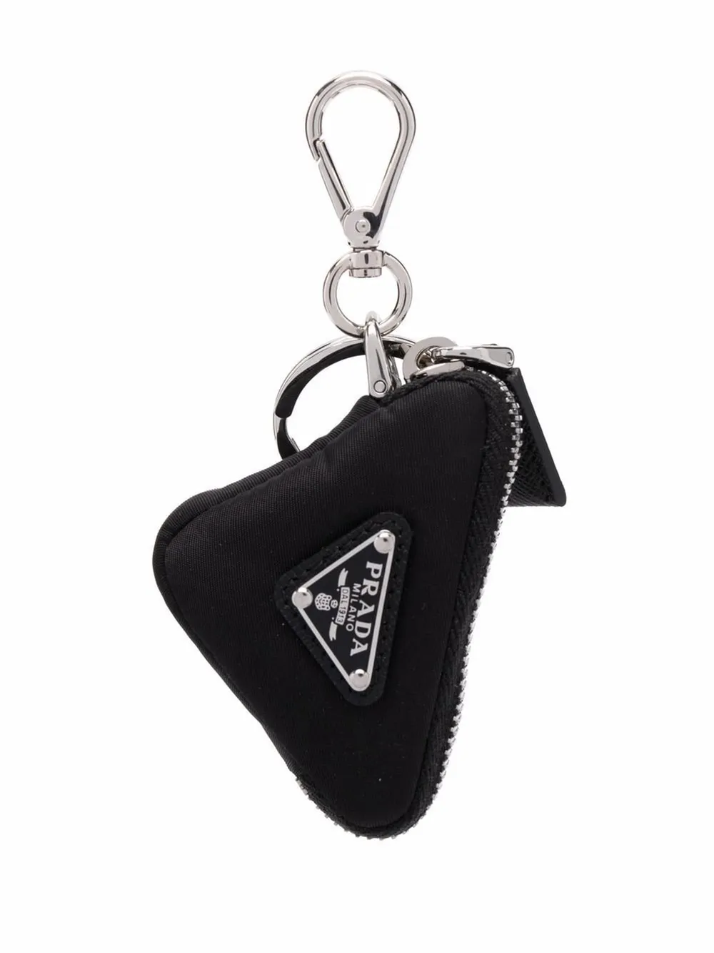 Prada best sale pouch keychain