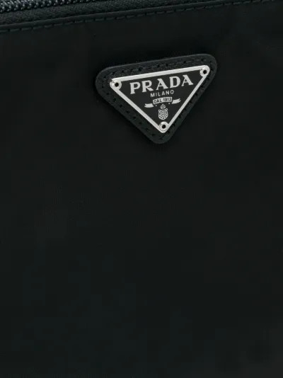 prada logo pouch