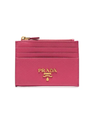 pink prada logo