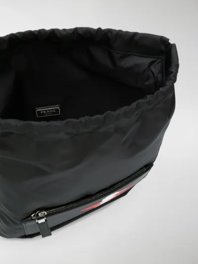 prada drawstring backpack
