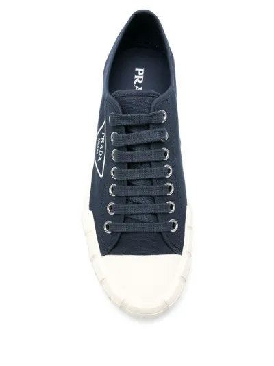 prada logo shoes