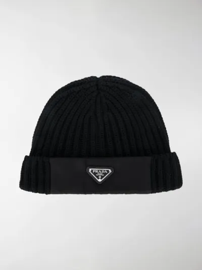 mens prada beanie