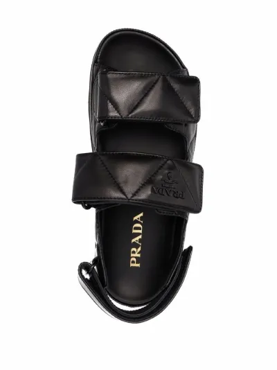 logo strap chunky sandals Prada Eraldo