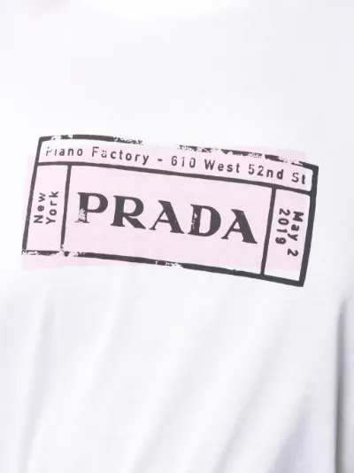 prada logo t shirt