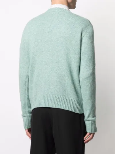 turquoise jumper