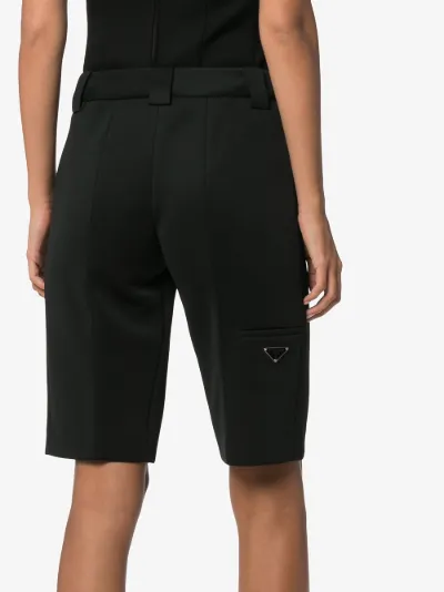 tailored cycling shorts
