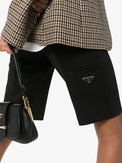 tailored cycling shorts