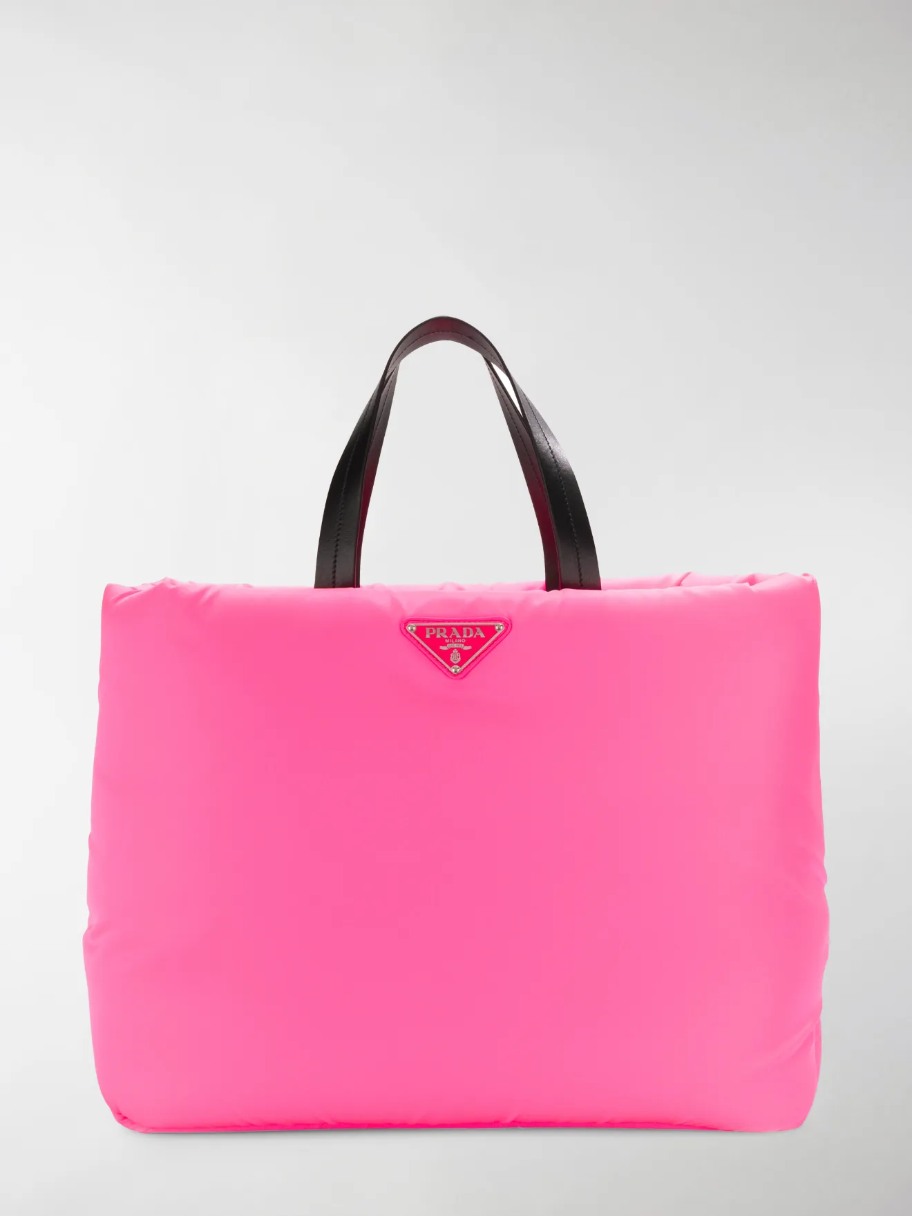 prada medium padded nylon tote